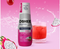OSHEE Koncentrat napoju DROP IN winogrono-dragonfruit + cynk i jod - 1546748 - zdjęcie 2